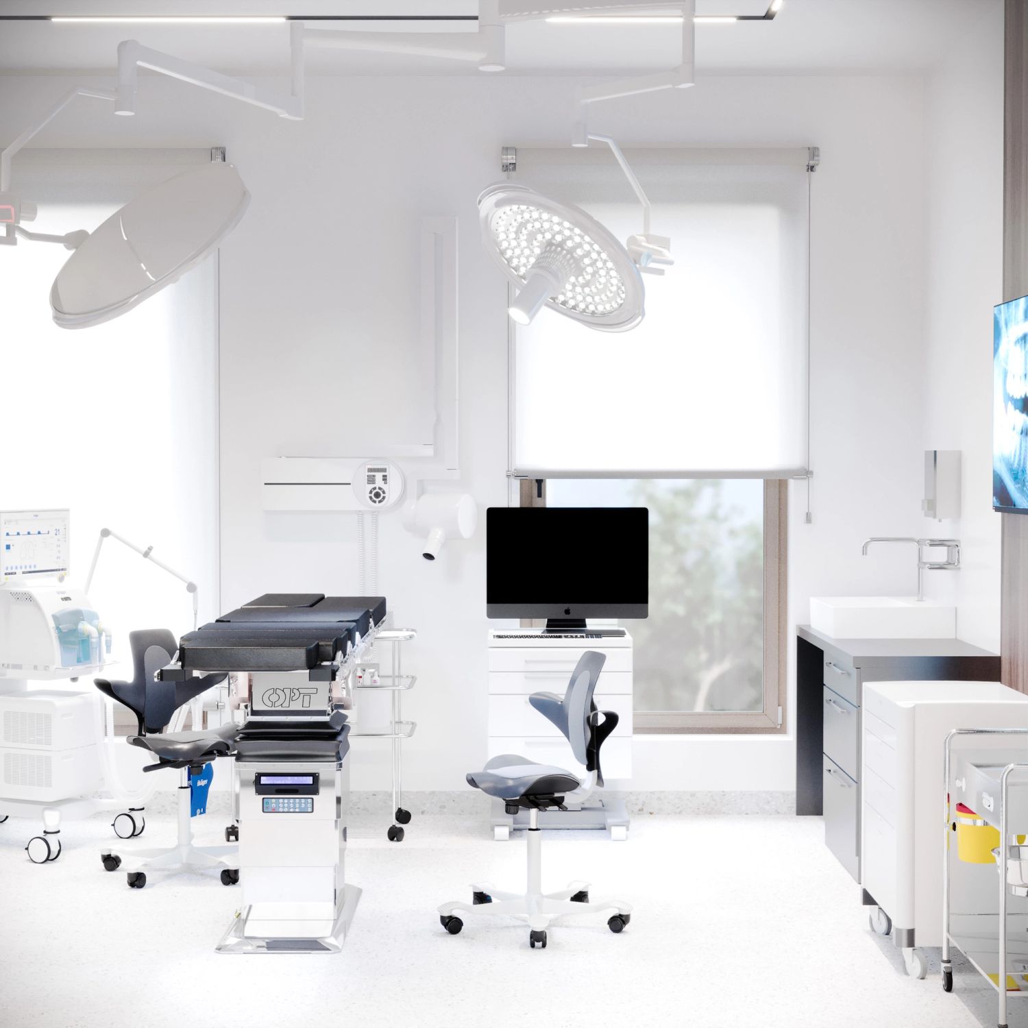 Klinika implantologiczna — projektowanie wnętrz Wrocław, we.make (2)