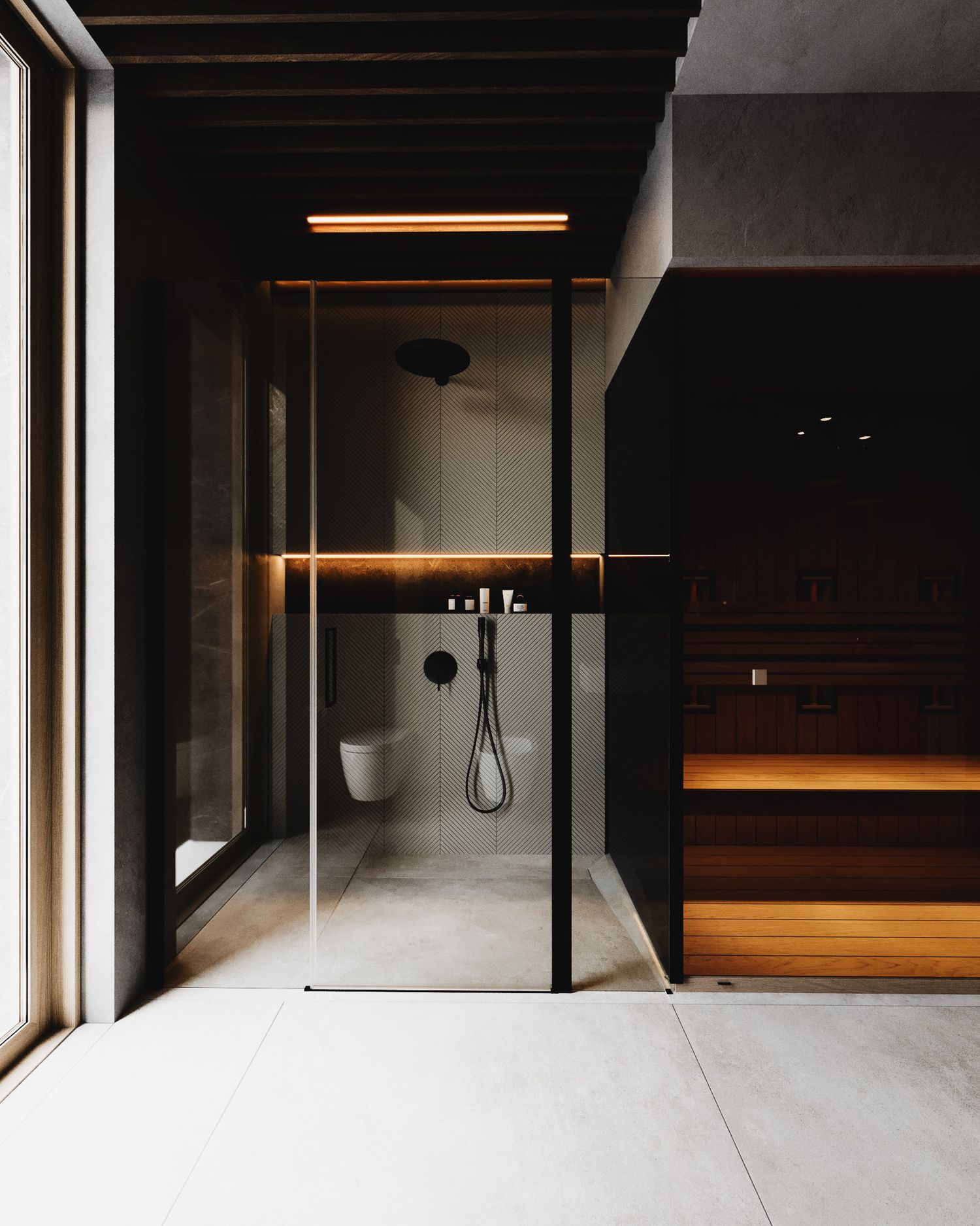Nowoczesny dom pełen naturalnych materiałów — projektowanie wnętrz Wrocław, we.make (3)