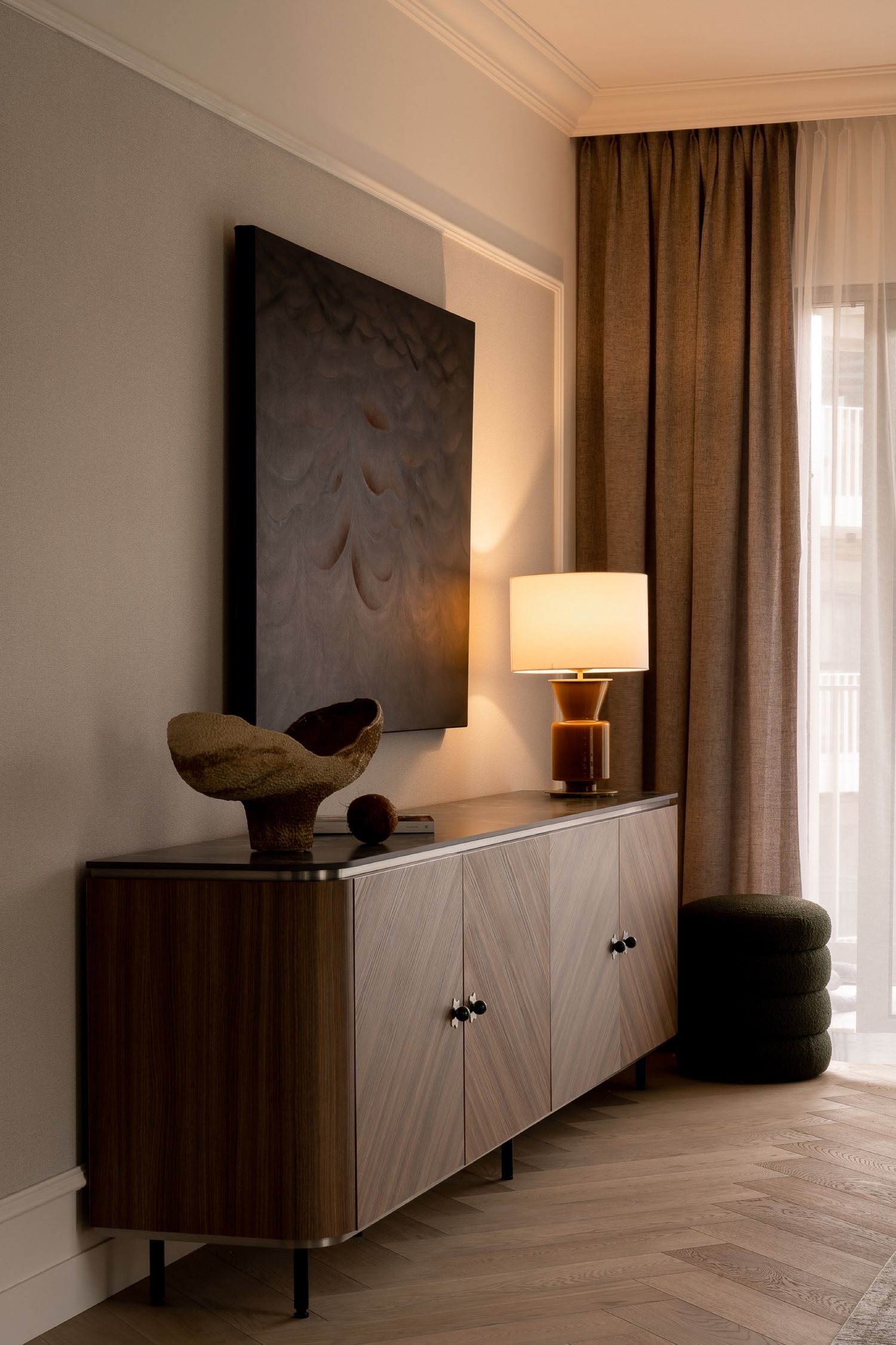 Apartament — klasyka i natura w harmonii — projektowanie wnętrz Wrocław, we.make (2)