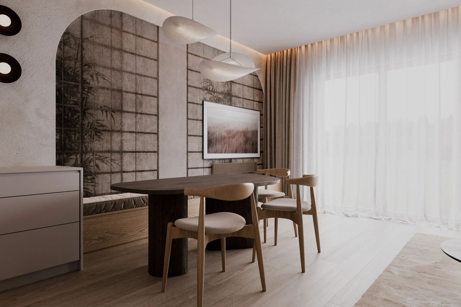 Minimalistyczny dom inspirowany japońskim stylem — projektowanie wnętrz Wrocław, we.make (3)