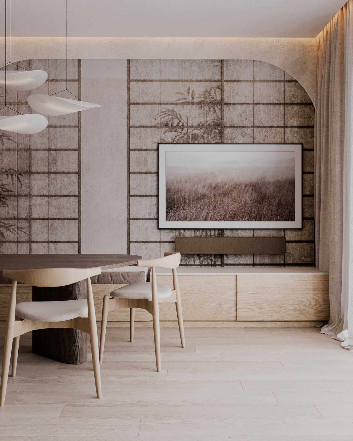 Minimalistyczny dom inspirowany japońskim stylem — projektowanie wnętrz Wrocław, we.make (3)