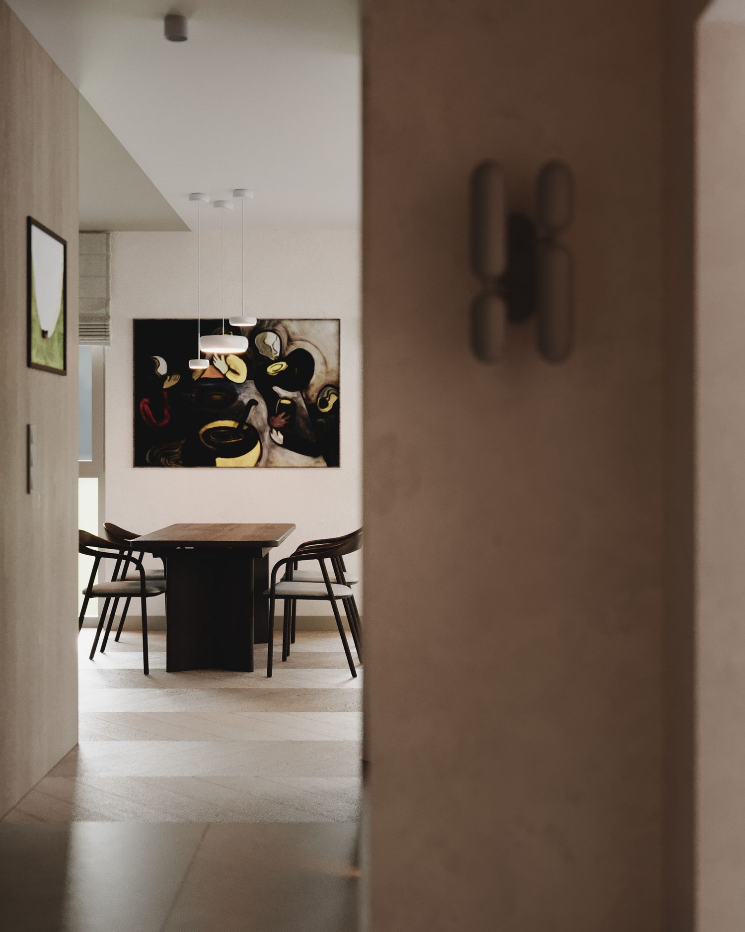 Mieszkanie z obłędnym widokiem — projektowanie wnętrz Wrocław, we.make (3)