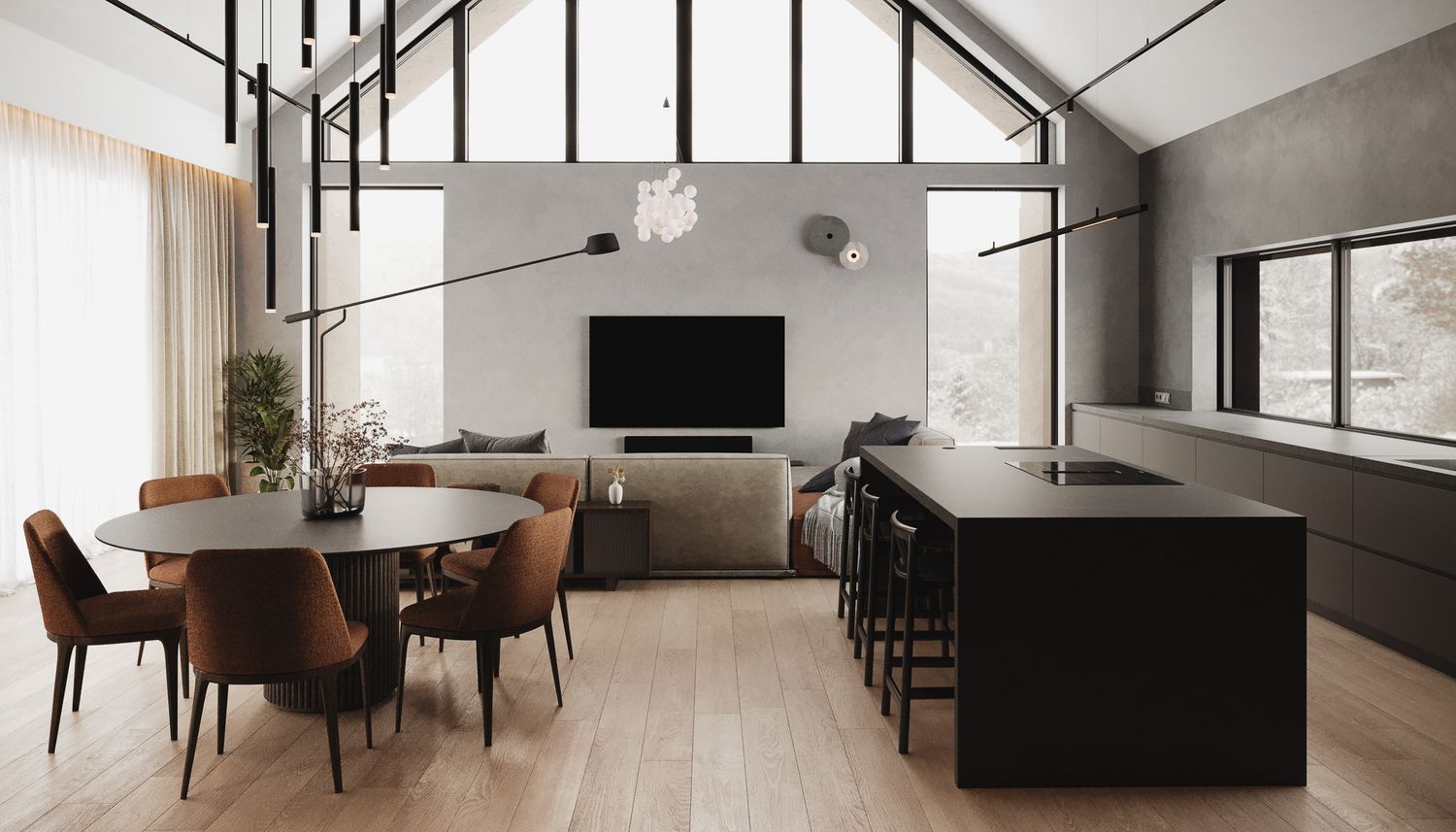 Nowoczesny dom pełen naturalnych materiałów — projektowanie wnętrz Wrocław, we.make (3)