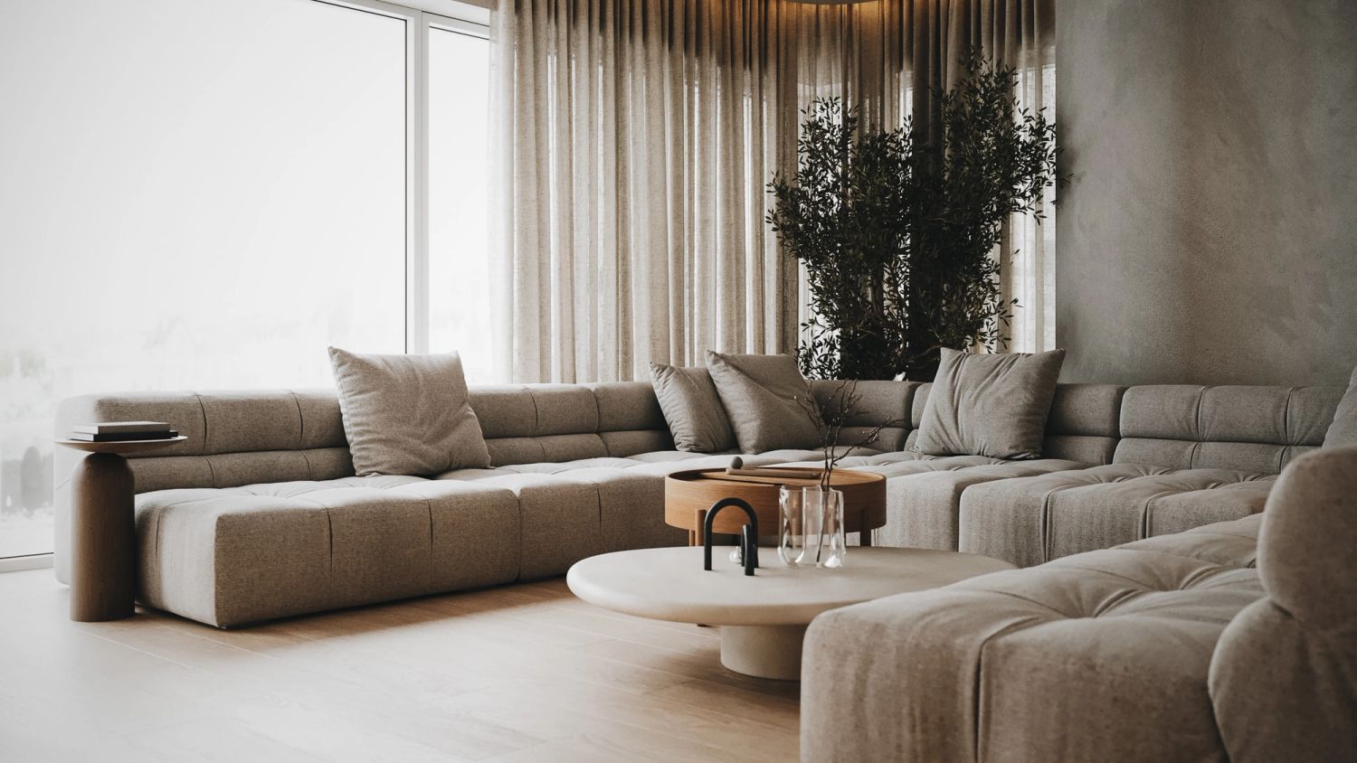 Apartament w stylu japandi z designerskim twistem — projektowanie wnętrz Wrocław, we.make (2)