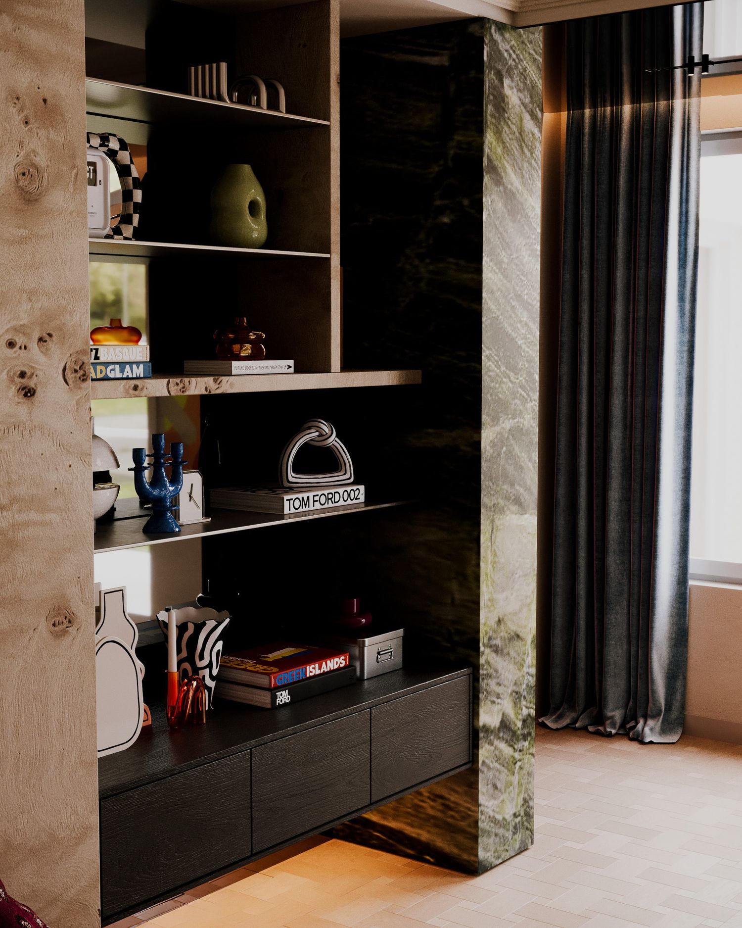 Apartament przyjemnie ostentacyjny — projektowanie wnętrz Wrocław, we.make (2)