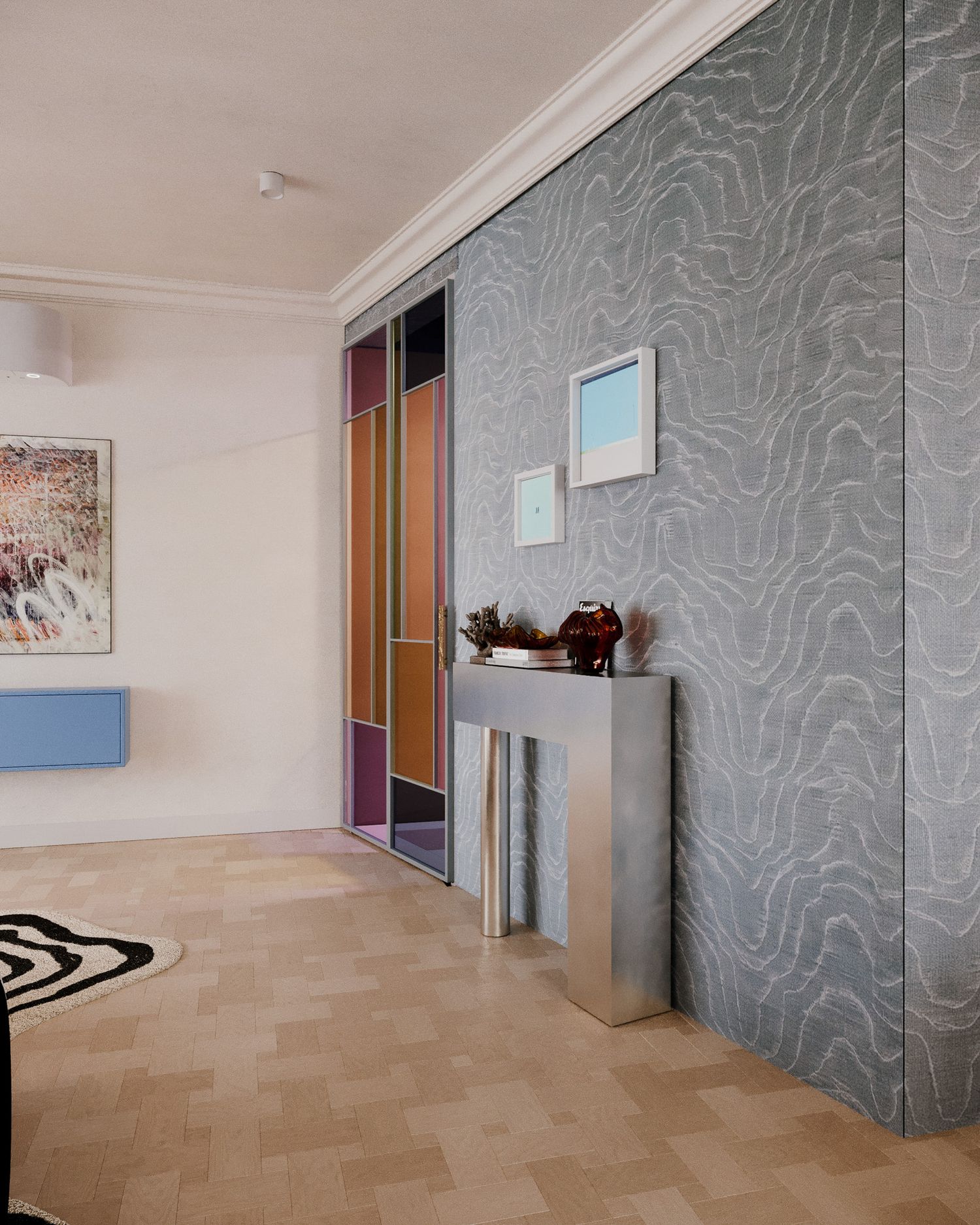 Apartament przyjemnie ostentacyjny — projektowanie wnętrz Wrocław, we.make (2)