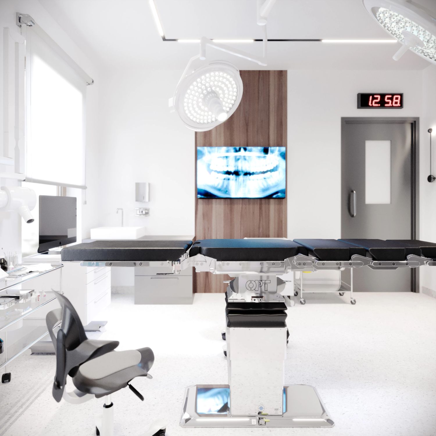 Klinika implantologiczna — projektowanie wnętrz Wrocław, we.make (3)