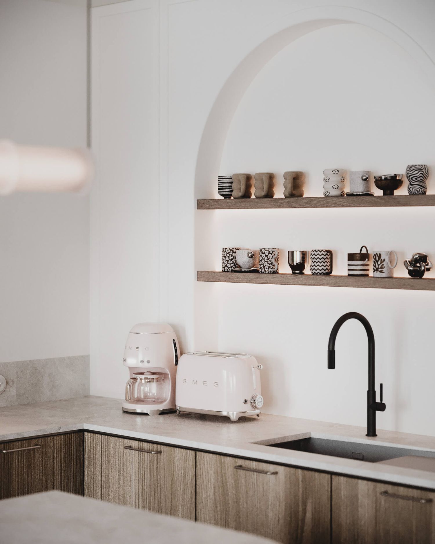 Paryż w pigułce. Eleganckie i jasne mieszkanie — projektowanie wnętrz Wrocław, we.make (4)