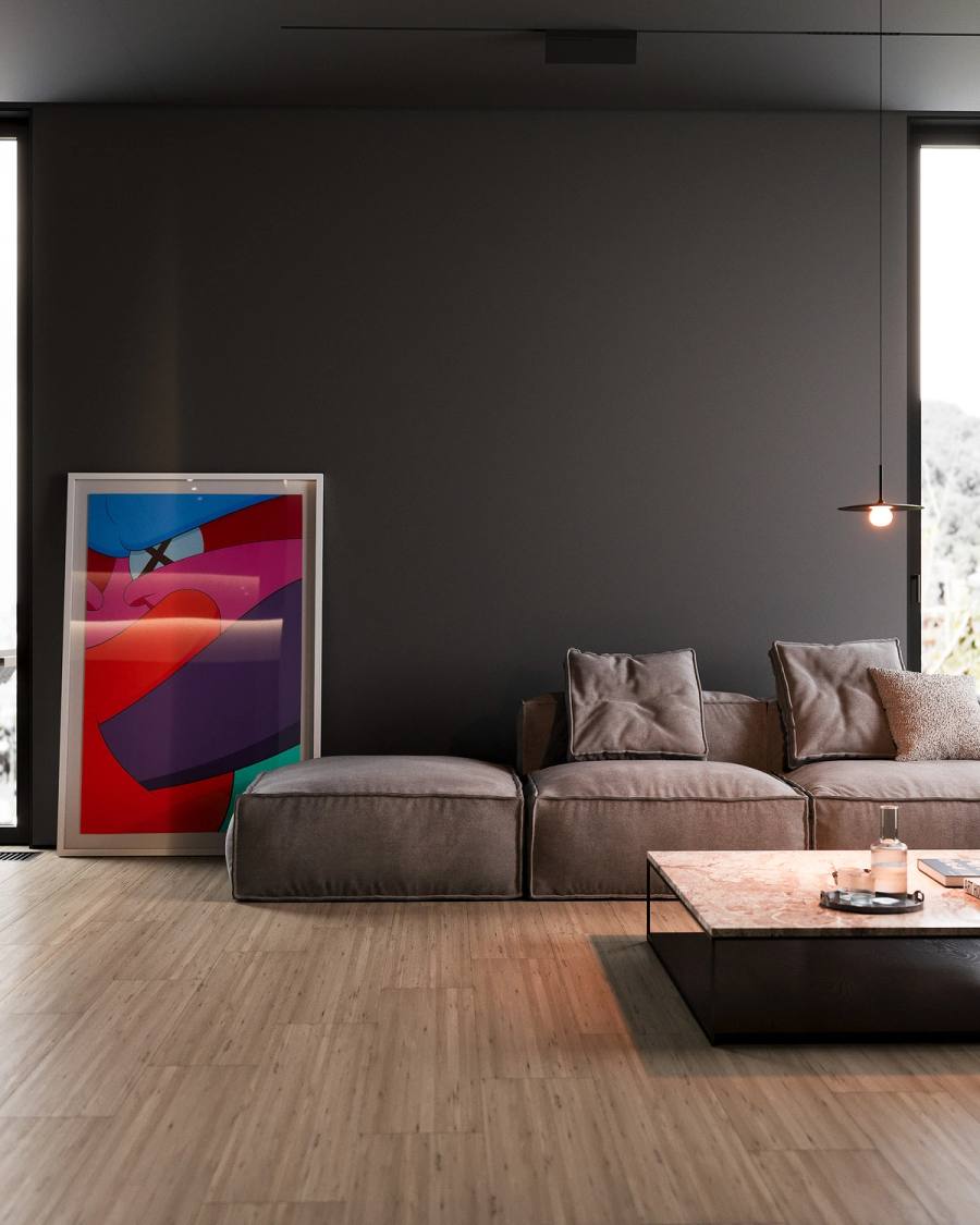 Minimalistyczny apartament — surowa elegancja — Wrocław, we.make