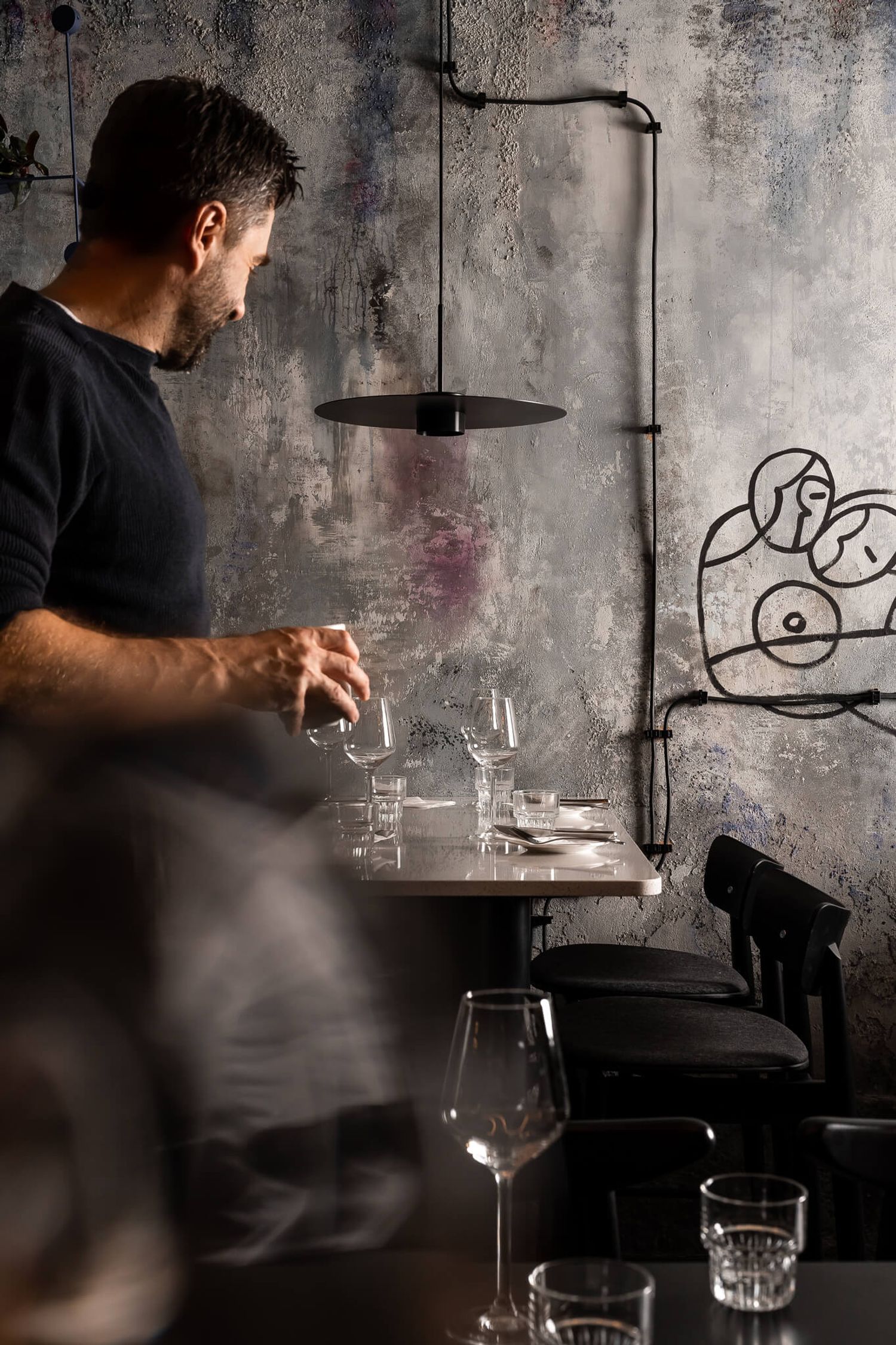Restauracja Usta Usta — projektowanie wnętrz Wrocław, we.make (4)