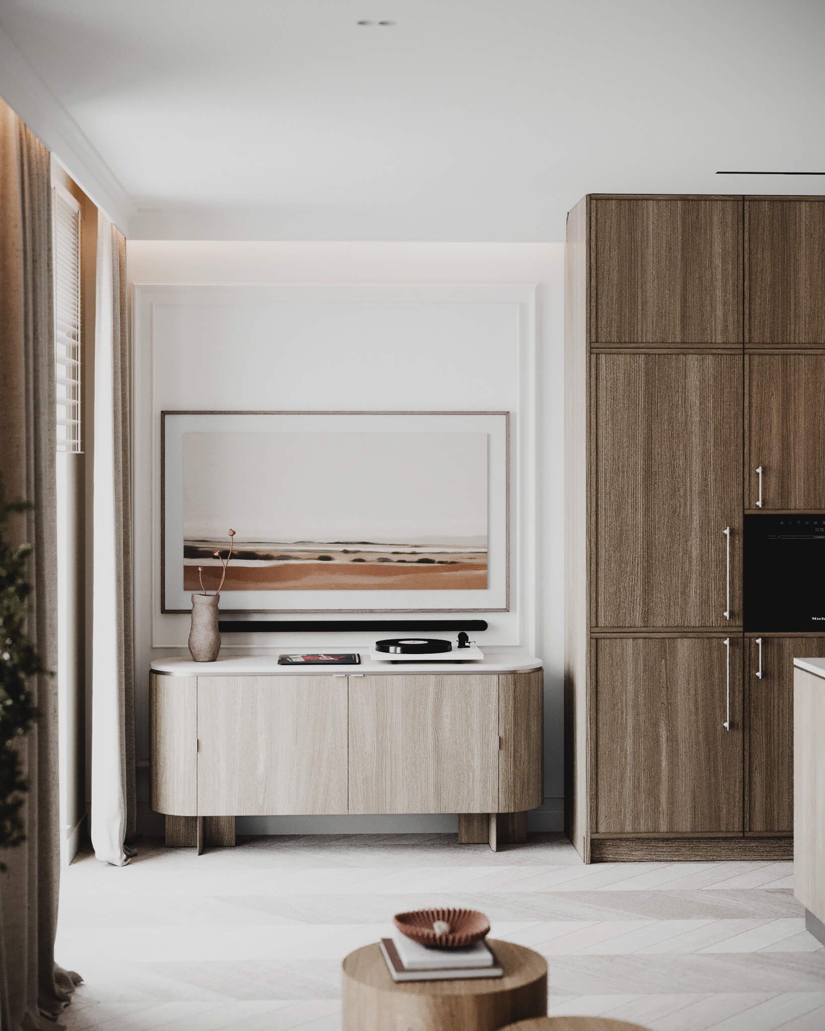 Paryż w pigułce. Eleganckie i jasne mieszkanie — Wrocław, Apartamenty, projektowanie wnętrz Wrocław (M.131) we.make