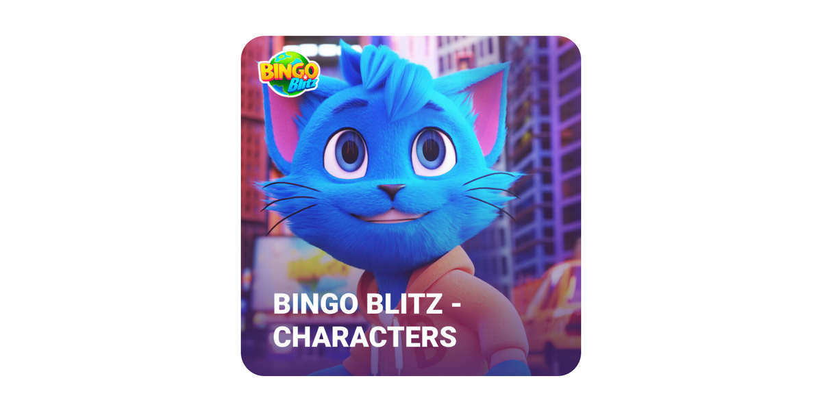 Meet the Fun-Loving Bingo Blitz Characters!