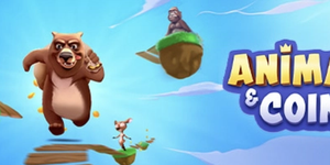 Animals & Coins Adventure Game logo