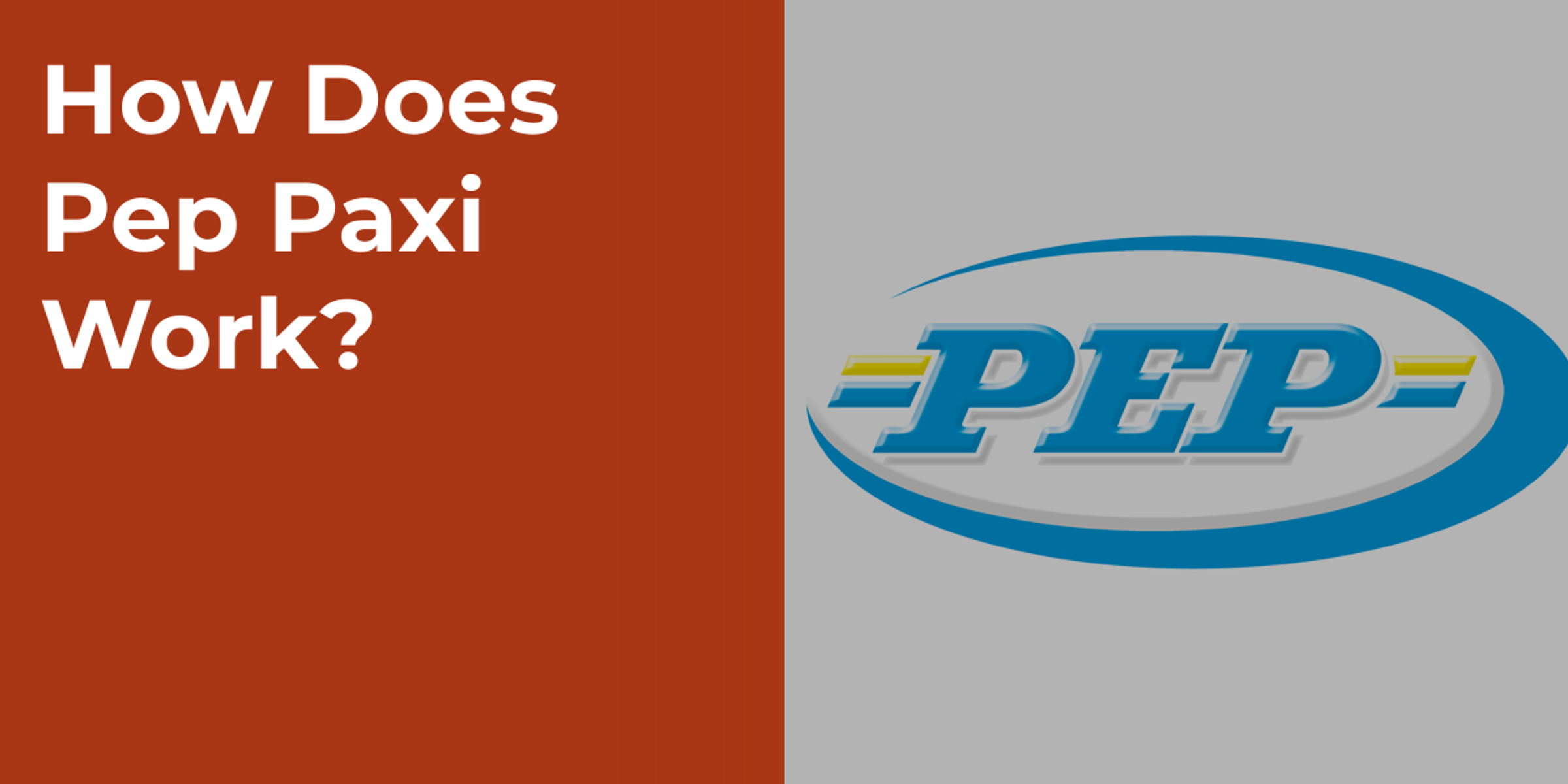 How Does Pep Paxi Work?