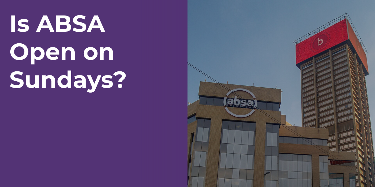 Is ABSA Open on Sundays?