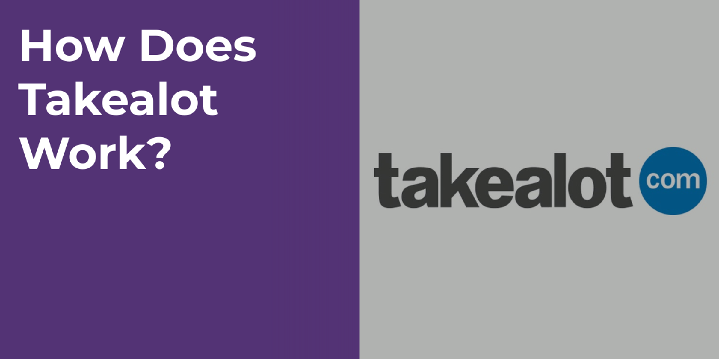 How Does Takealot Work?