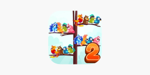 Bird Sort 2 Color Puzzle Game logo