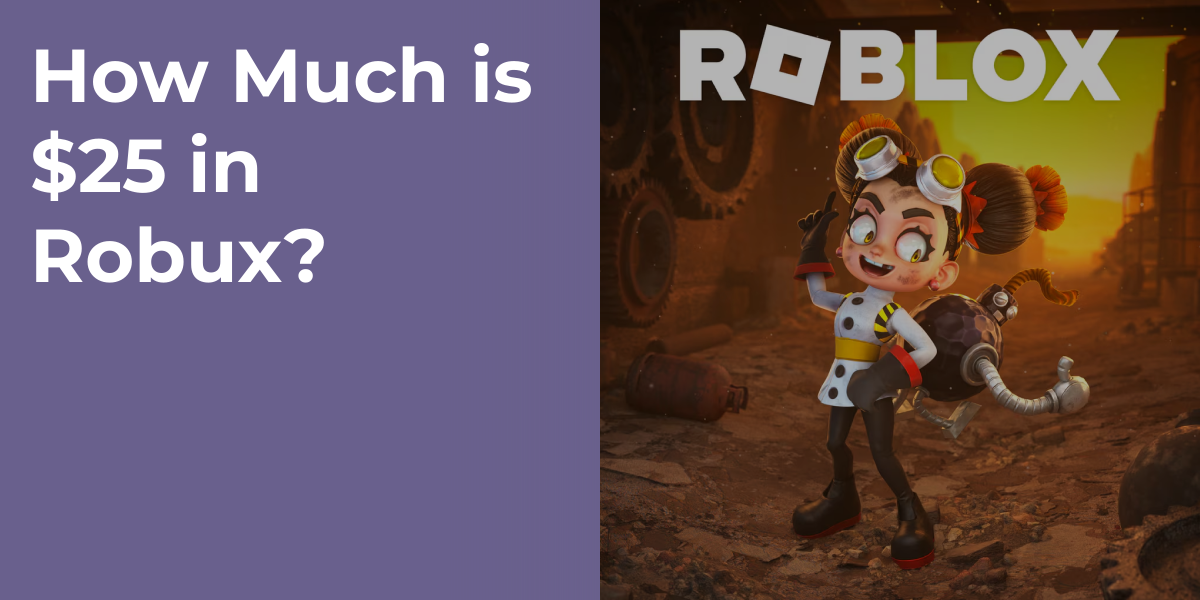 How Much is $25 in Robux?