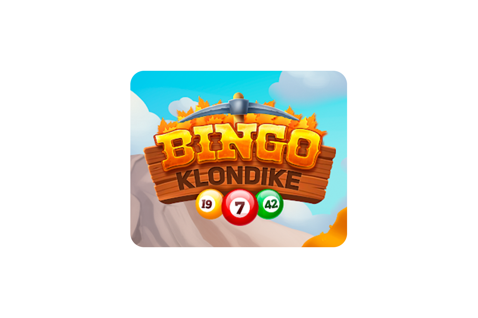Bingo Card Klondike Adventures logo