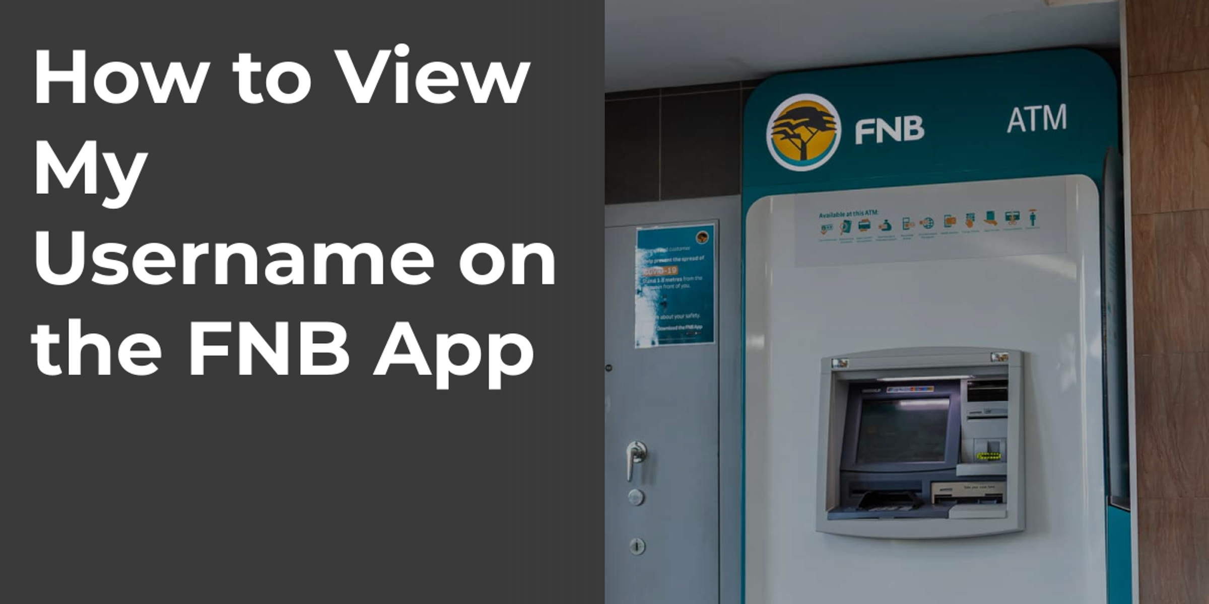 How to View My Username on the FNB App