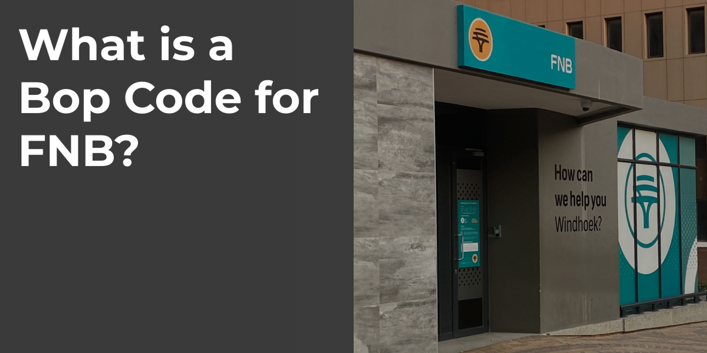 What is a Bop Code for FNB?