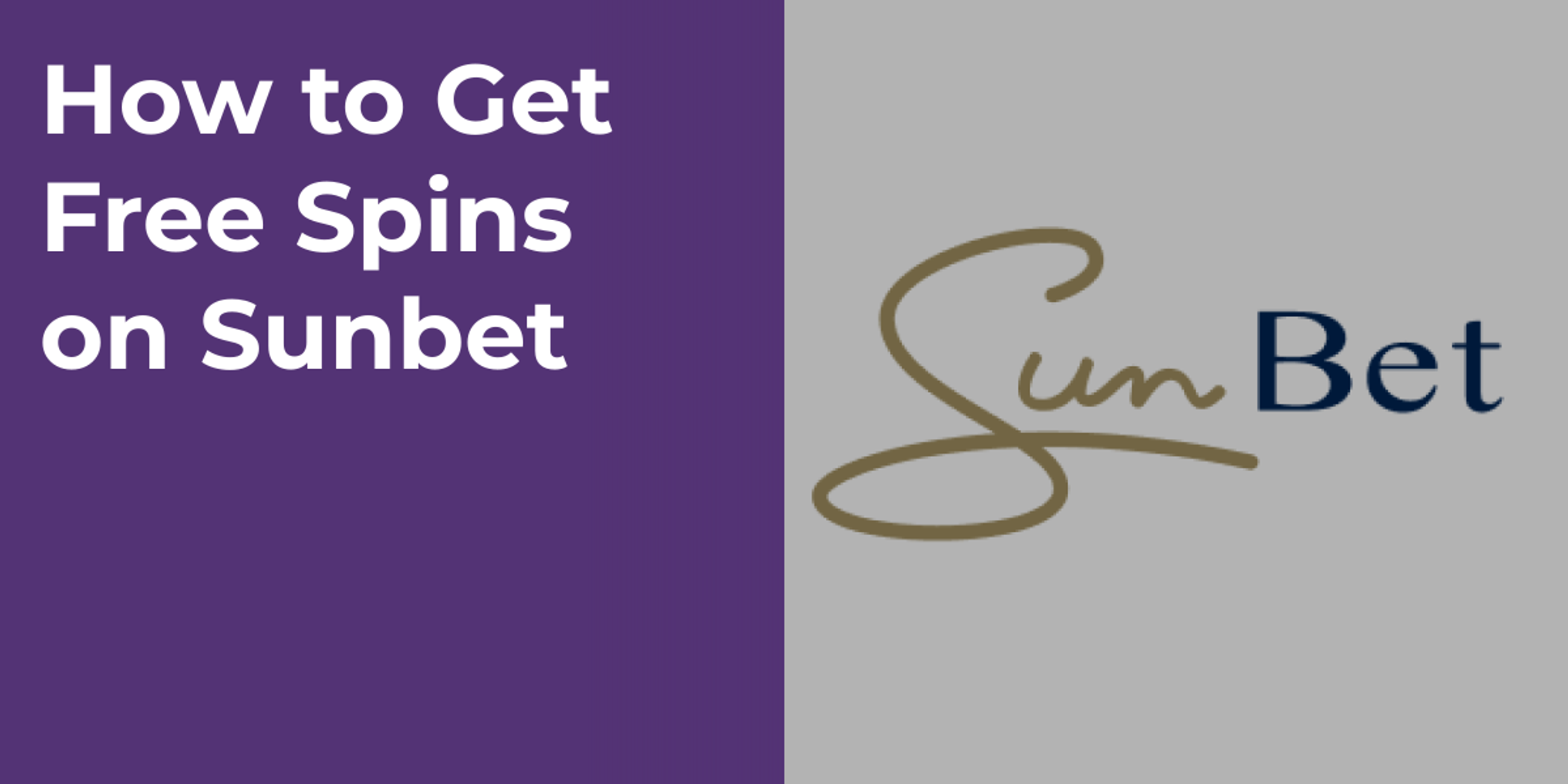 How to Get Free Spins on Sunbet