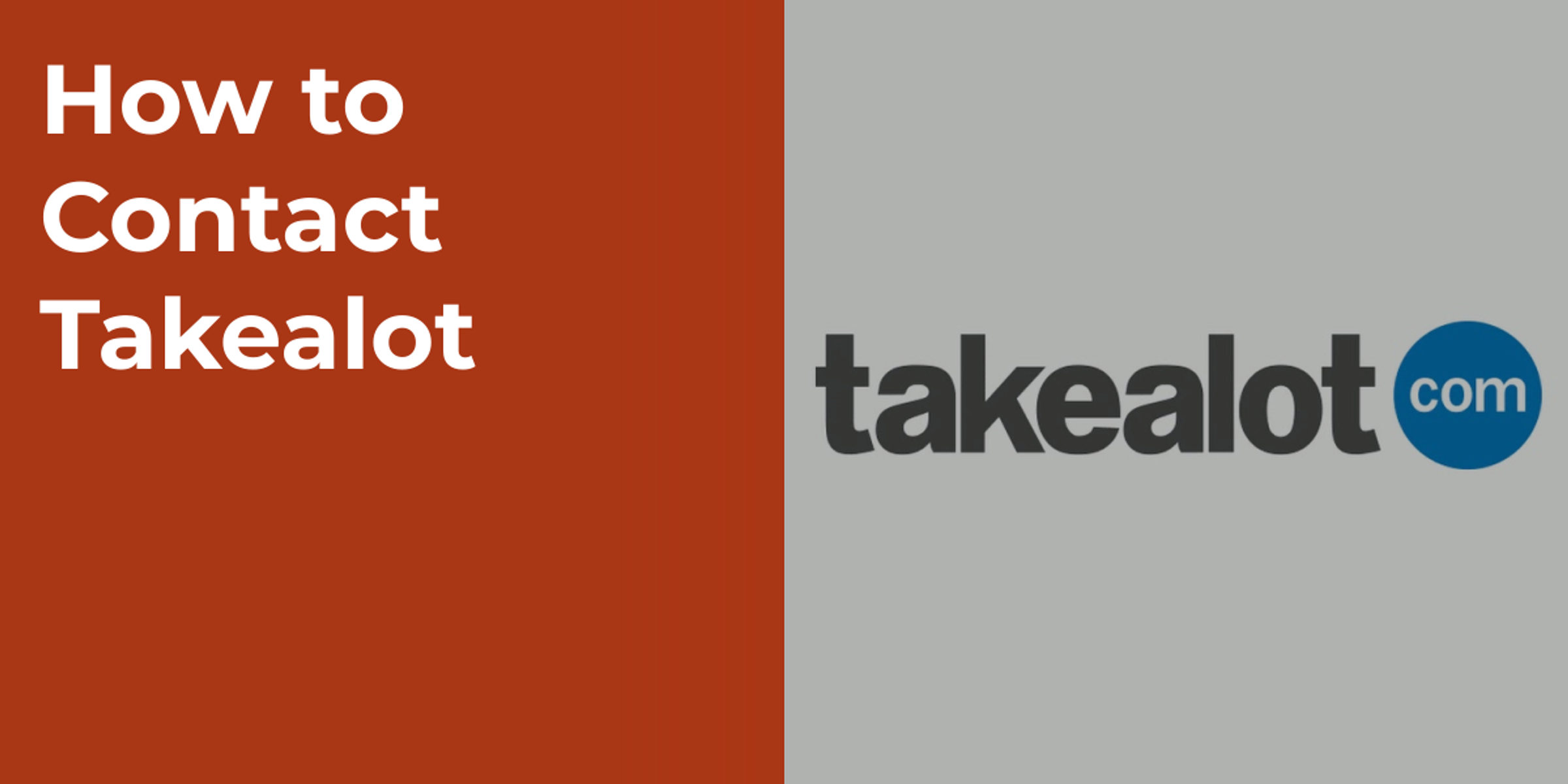 How to Contact Takealot