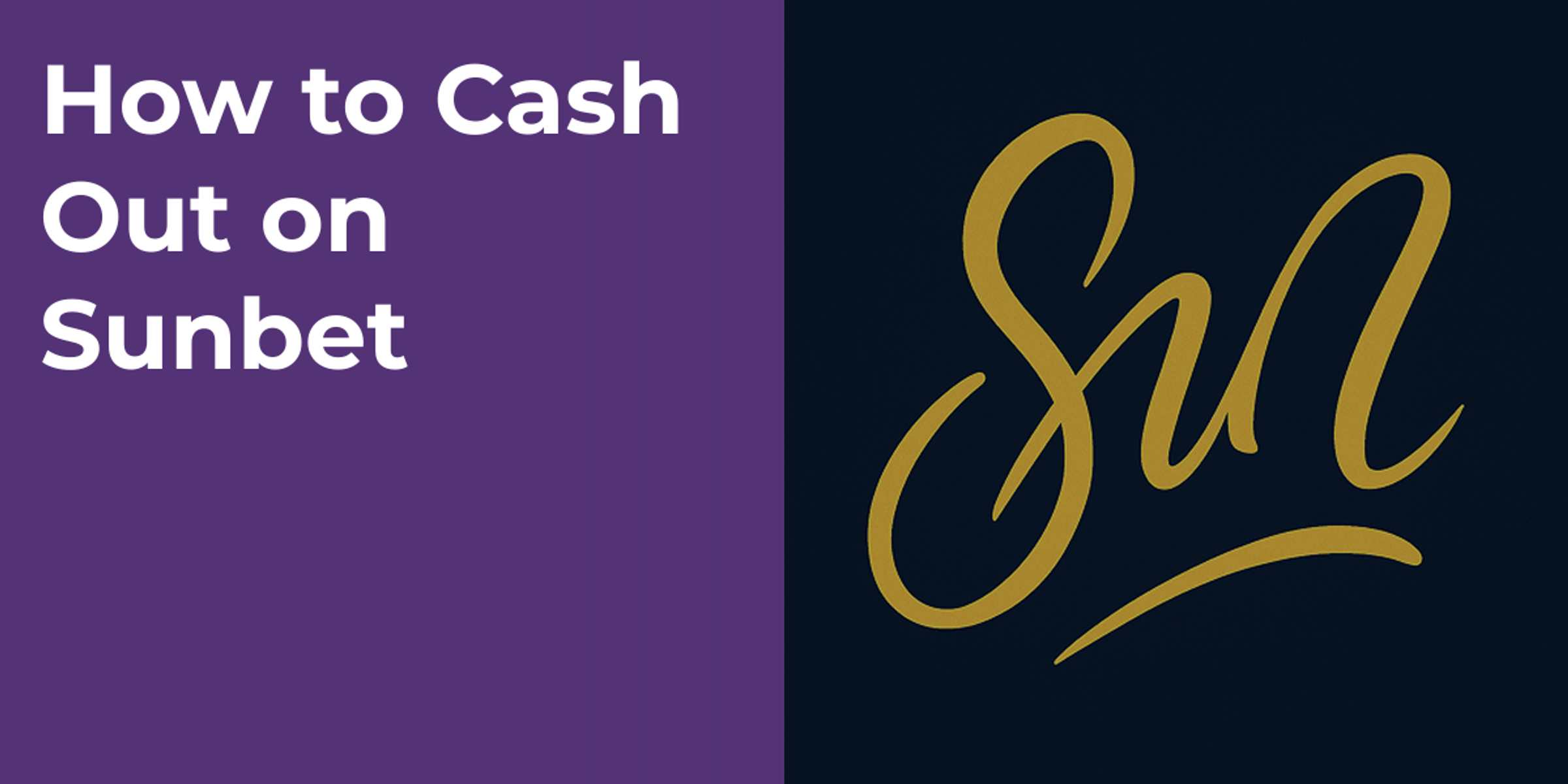 How to Cash Out on Sunbet