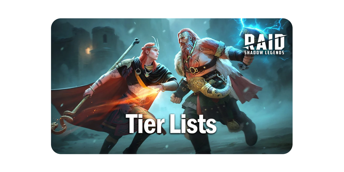Raid Shadow Legends Tier List