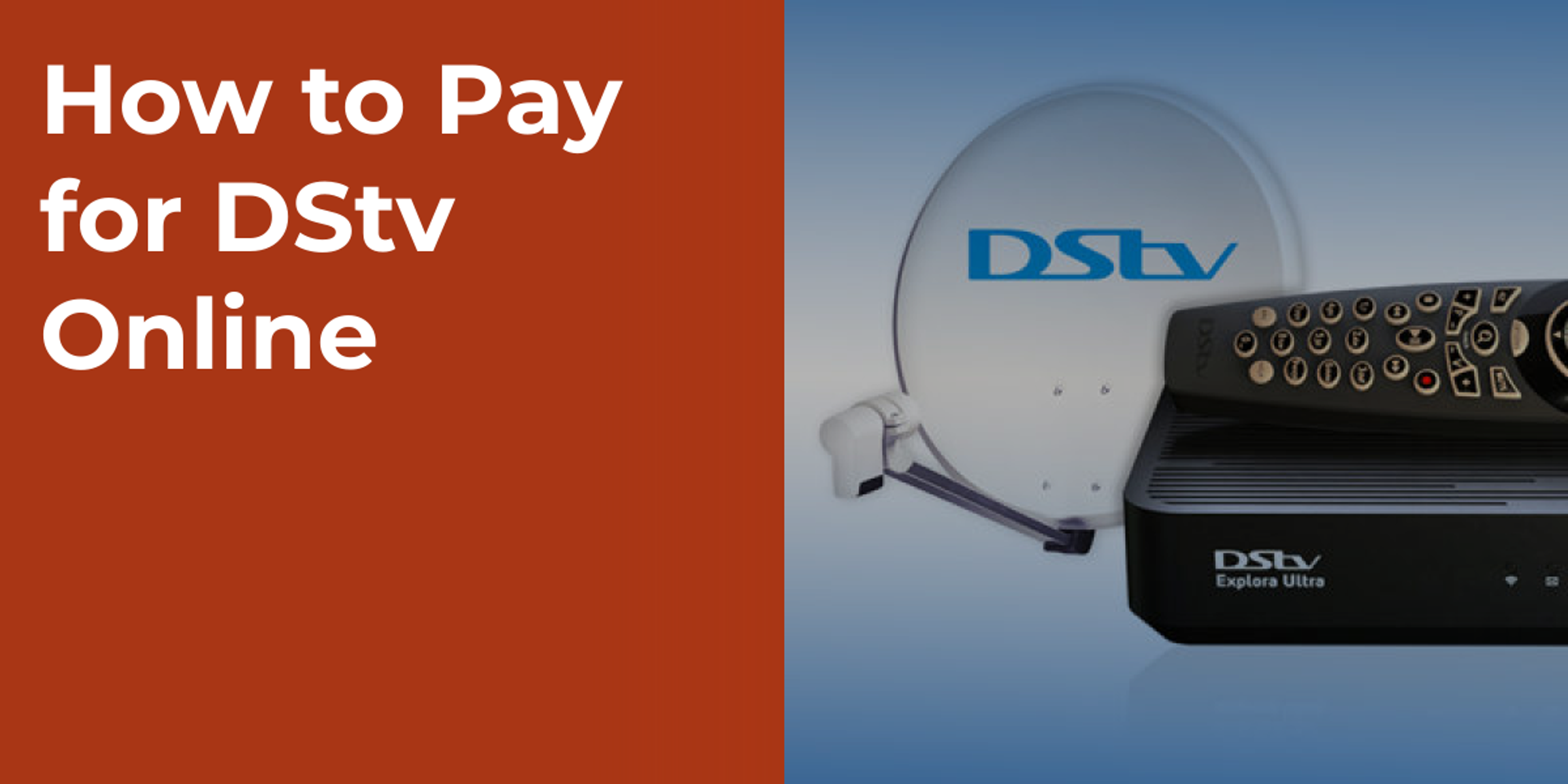 How to Pay for DStv Online