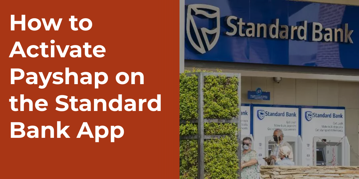 How to Activate Payshap on the Standard Bank App