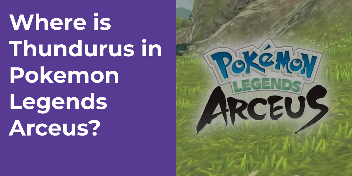 Where is Thundurus in Pokemon Legends Arceus?