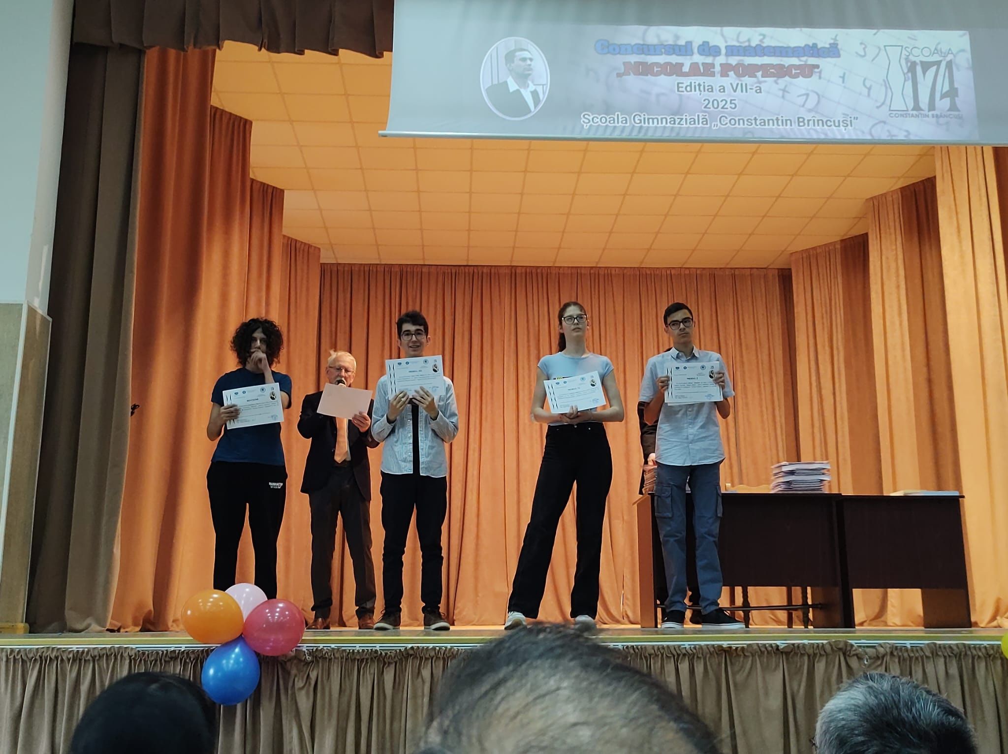 Concursul de Matematică „Nicolae Popescu” 2025 – Festivitatea de premiere — fotografia 5