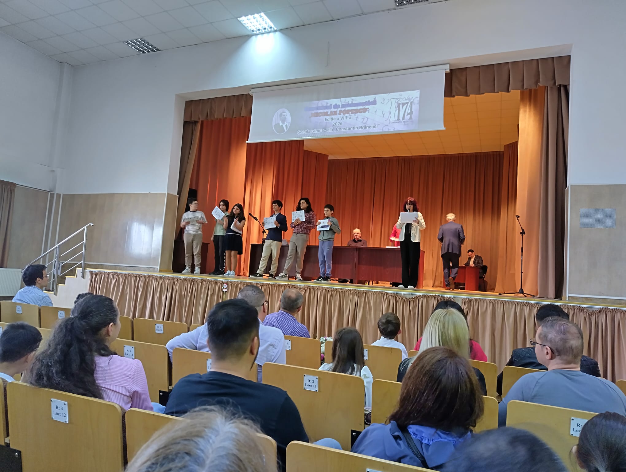 Concursul de Matematică „Nicolae Popescu” 2026 – Festivitatea de premiere — fotografia 1