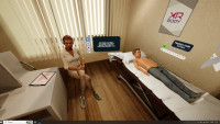 XR-Body Pediatric virtual clinic with instructor view