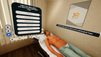 XR-Body immersive virtual patient environment