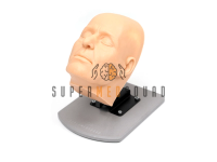Facial Injection Trainer with Simulated Skin