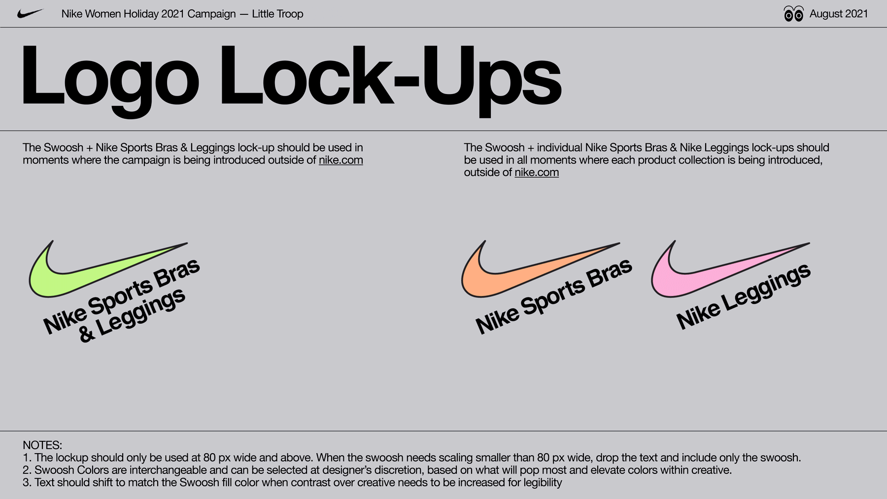 nike brand guideline