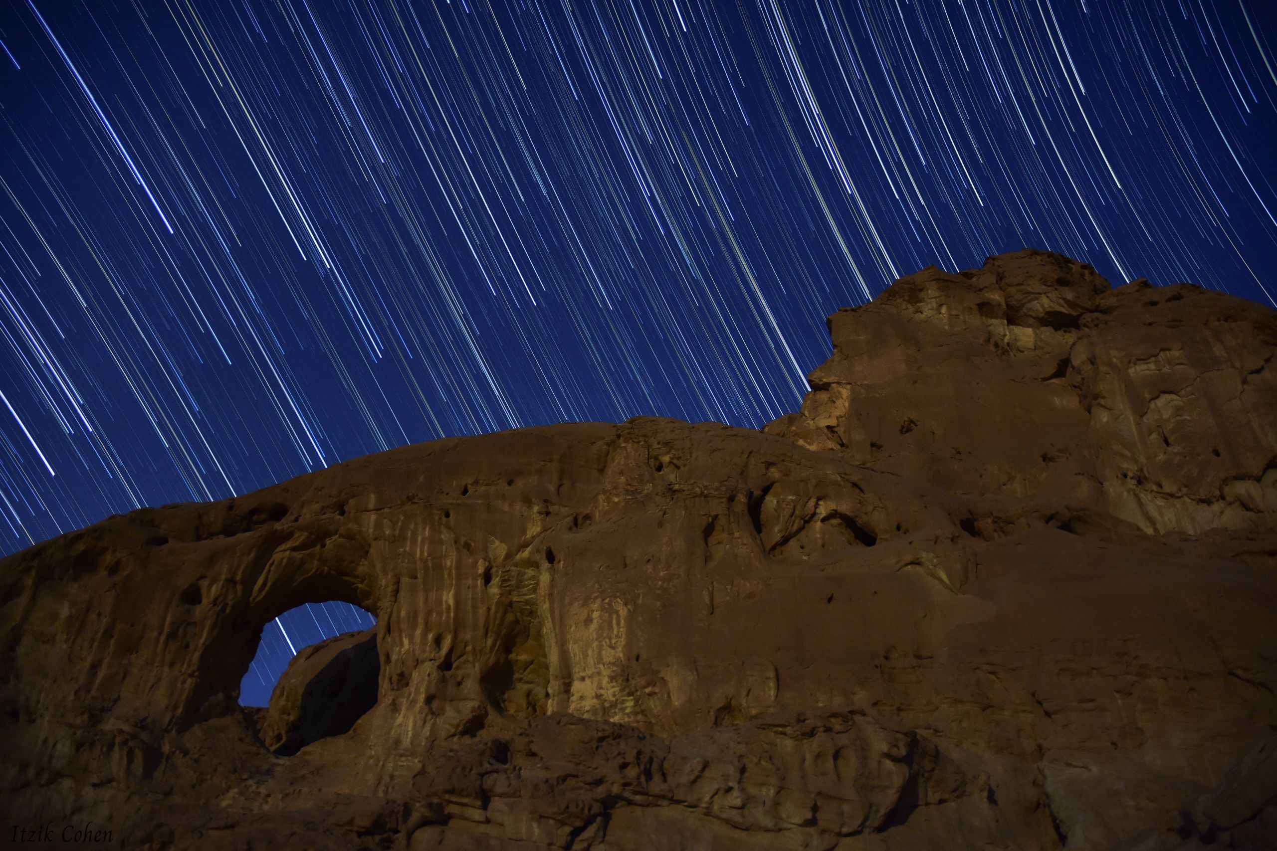 Star Trail Study 010 by Itzik Cohen