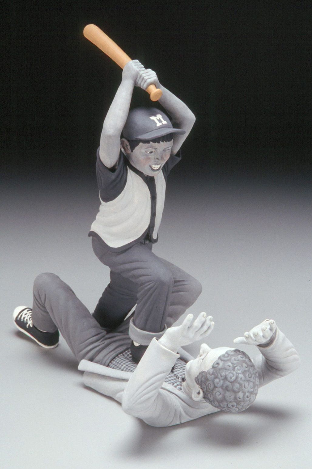  Beaver's Lament: Home Soon, hand built porcelain