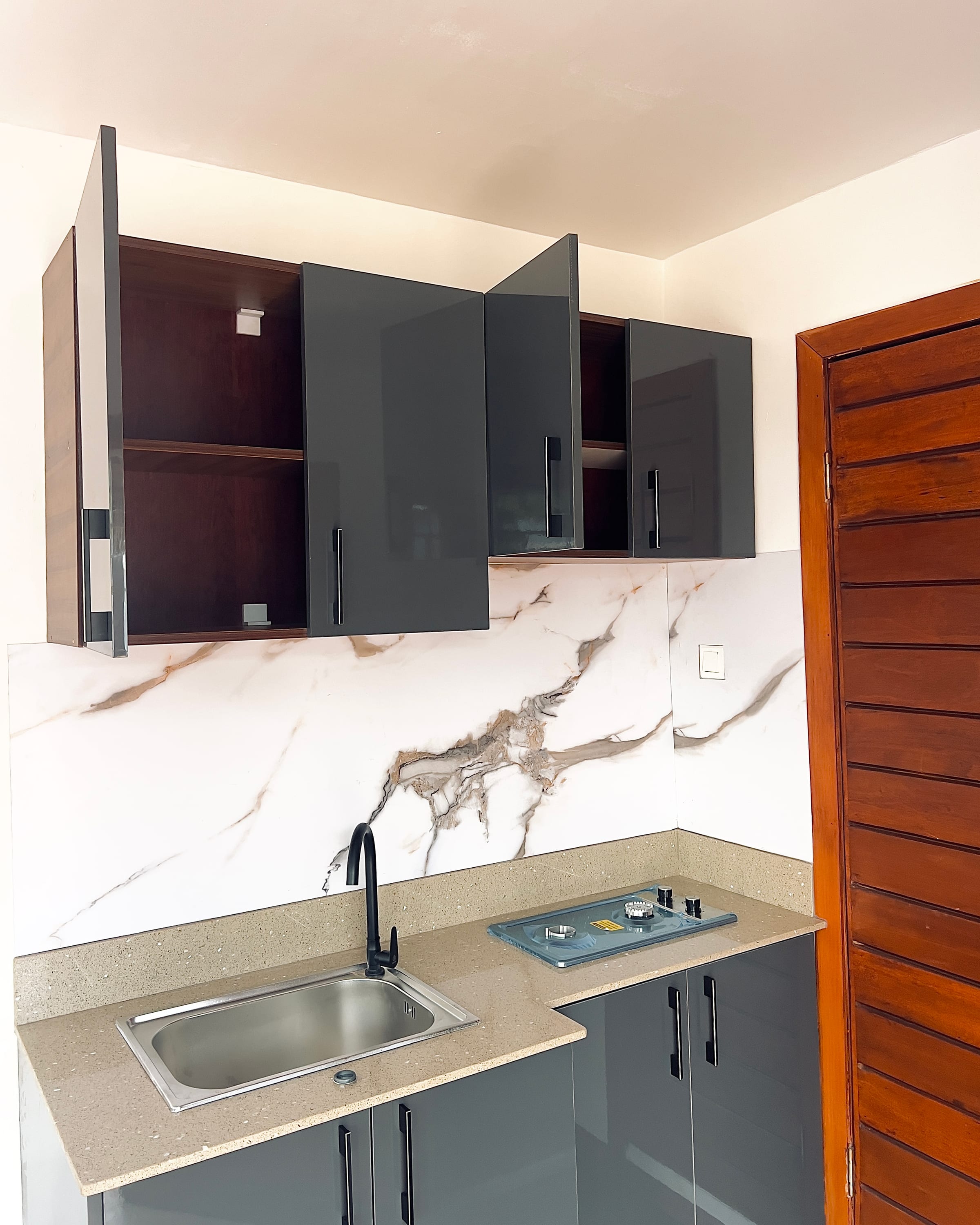 Kitchen cabinets detail