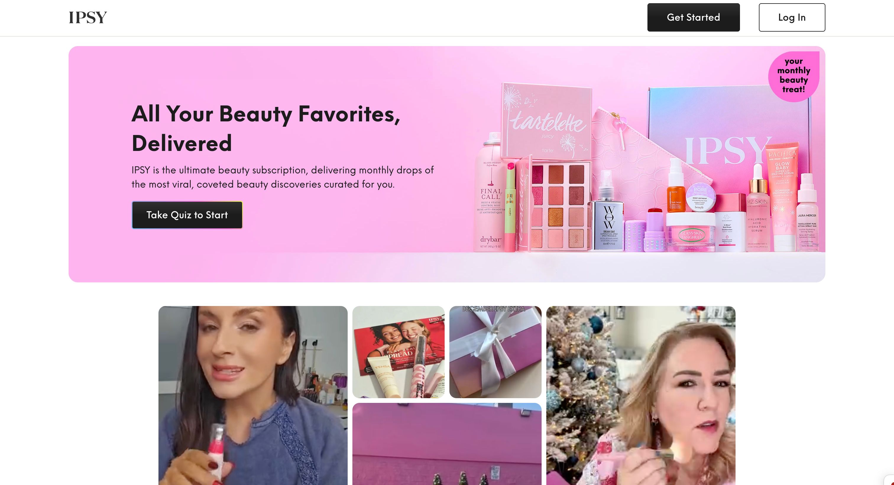 IPSY ecommerce storefront
