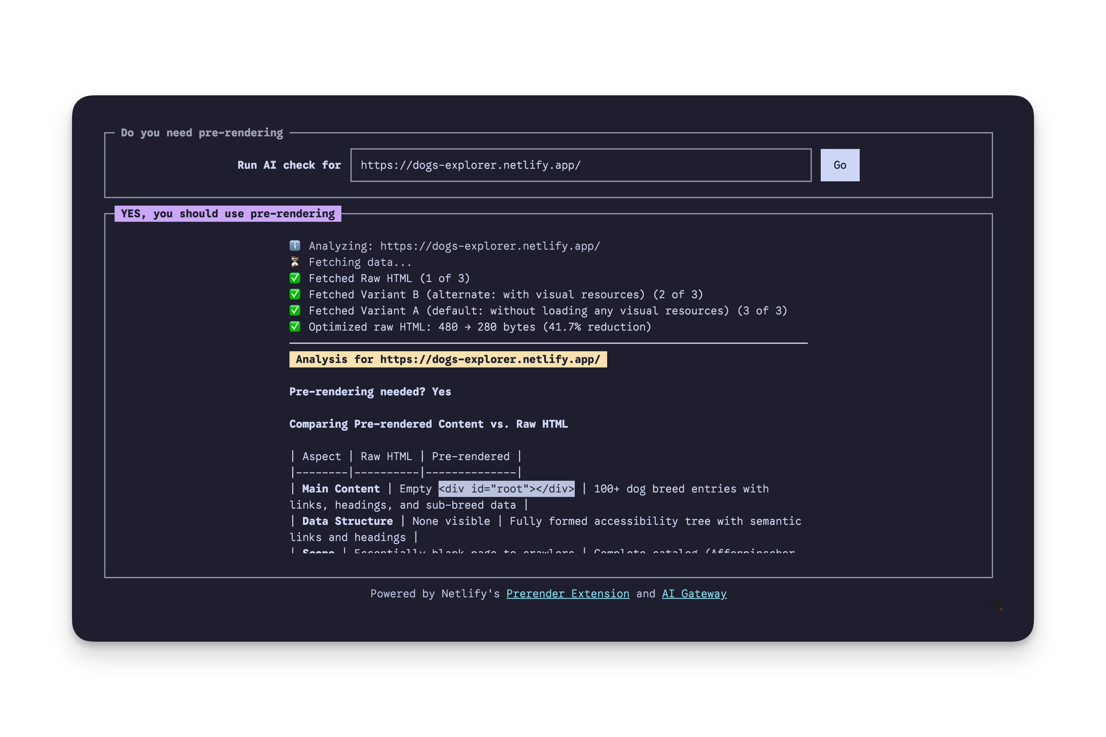 Do You Need Prerendering