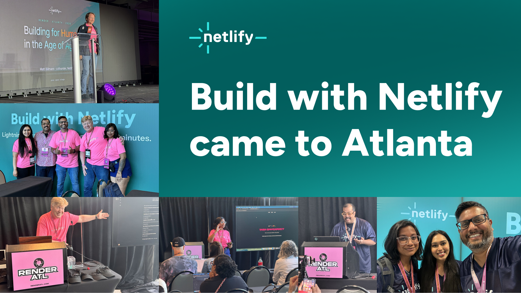 Build with Netlify came to Atlanta
