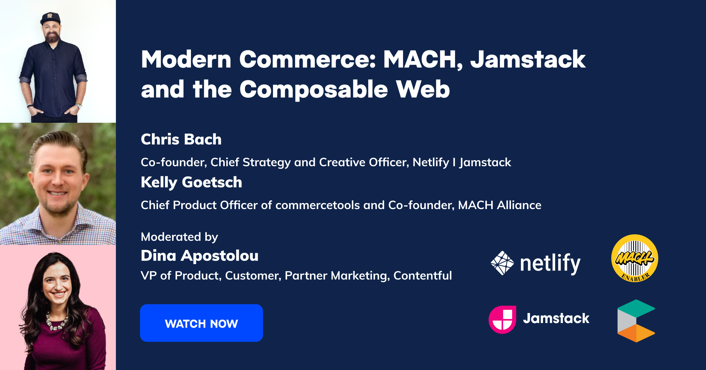Modern Commerce MACH, Jamstack and the Composable 