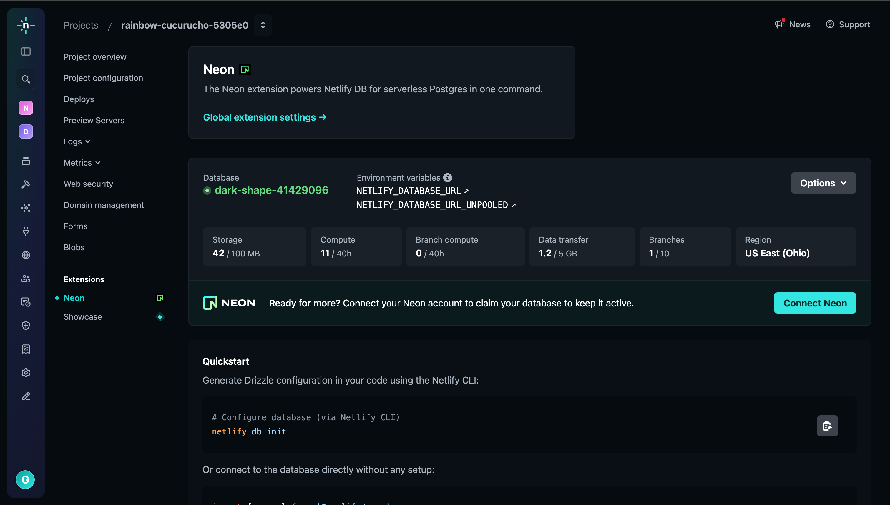 Netlify Dashboard
