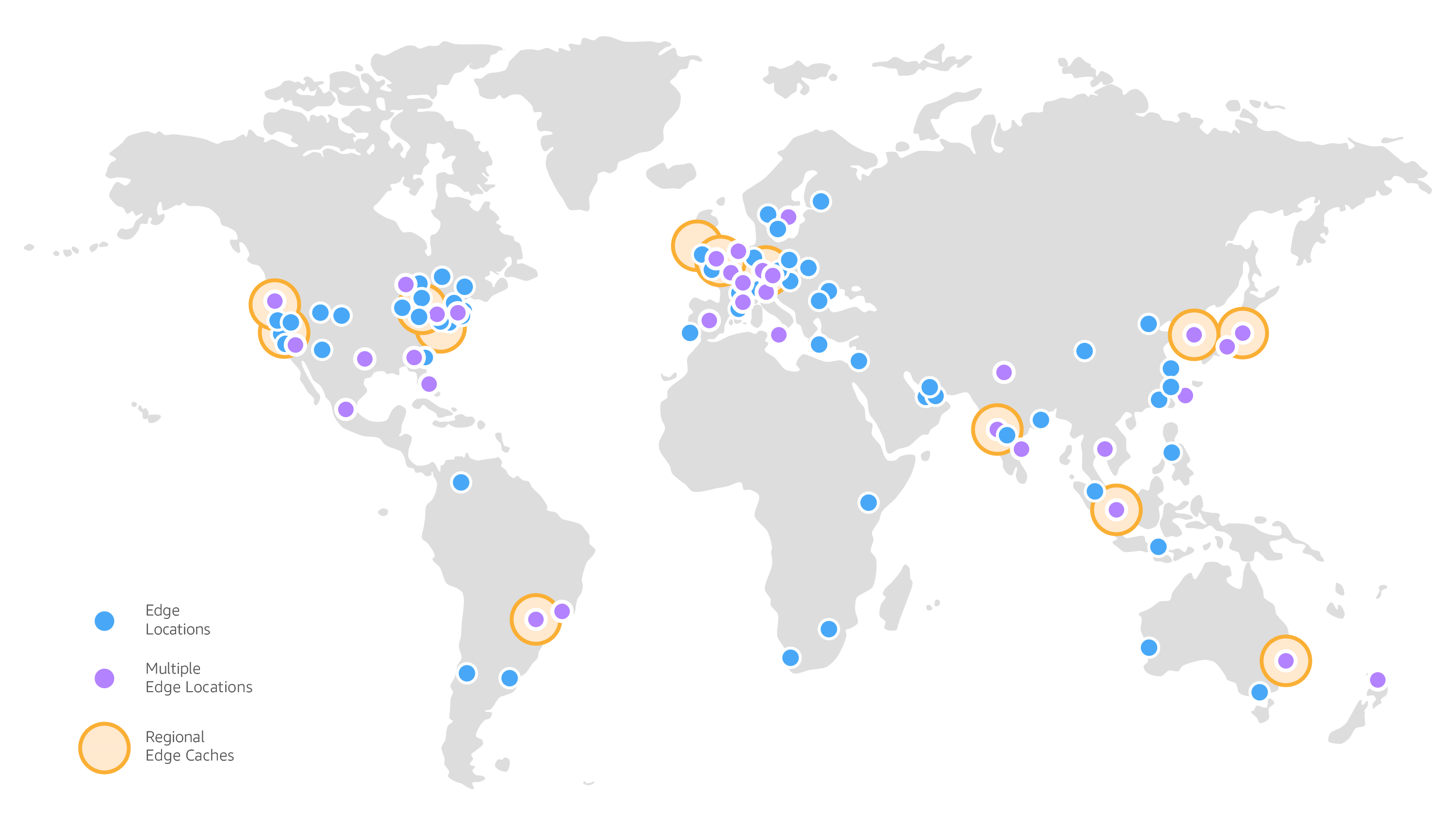 AWS Edge Infra Global Map
