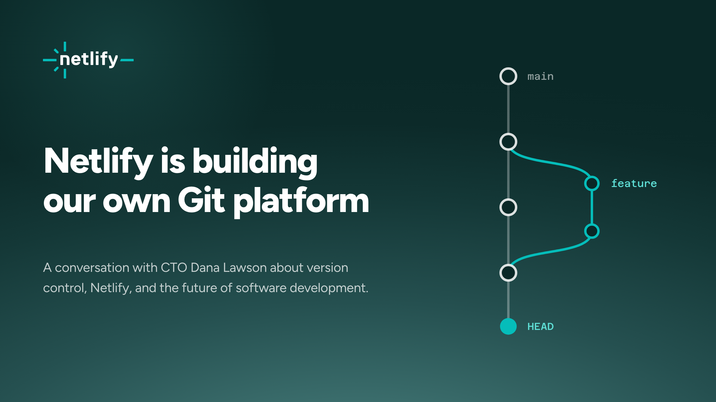 The full power of Git, without the friction: A conversation with Netlify CTO Dana Lawson