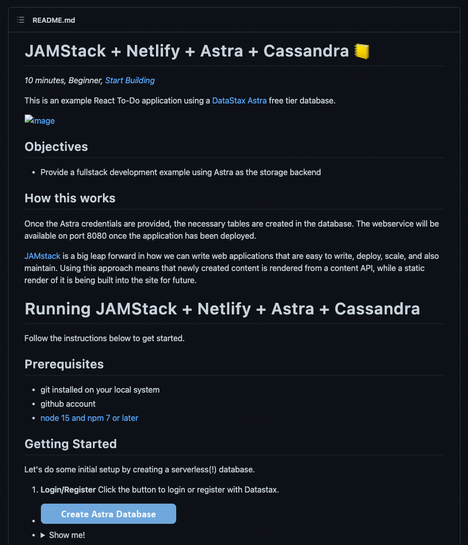 Datastax Netlify Integrations Datastax Netlify Integrations