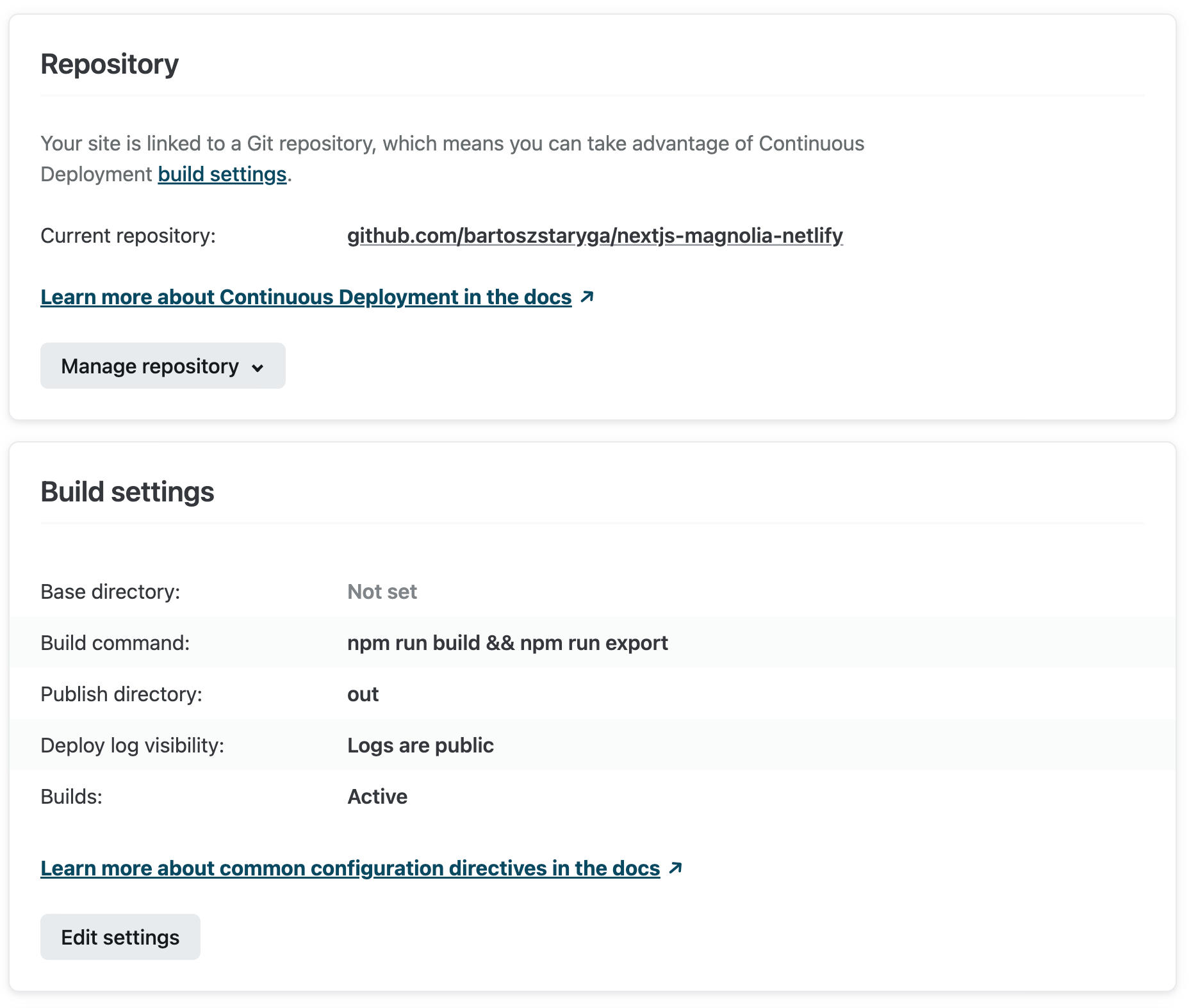 Point Magnolia DXP GitHub Repo to Netlify